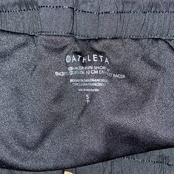 Athleta Mesh Run Racer Short 4” - Picture 3 of 3